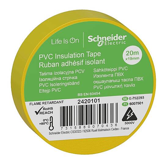 İZOLEBANT SARI 19mmx20mt Schneider Electric