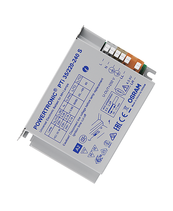 Osram Powertronic PTi 35W/220-240 S Metal Halide Elektronik Balast - 1