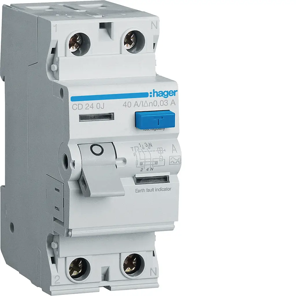 RCCB 2x40A 30MA KAÇAK AKIM ROLESİ Hager - 2