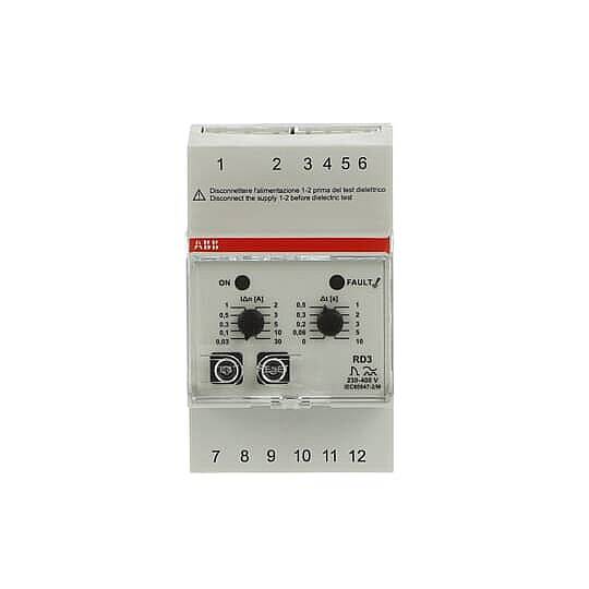 RD3 230 - 400V AC 30mA-30A Kaçak Akım Koruma Rölesi ABB