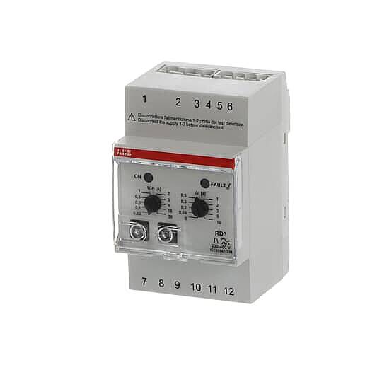 RD3 230 - 400V AC 30mA-30A Kaçak Akım Koruma Rölesi ABB - 2