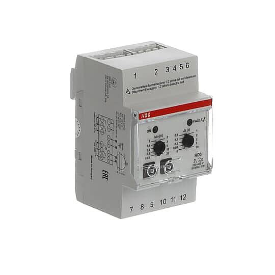 RD3 230 - 400V AC 30mA-30A Kaçak Akım Koruma Rölesi ABB - 3