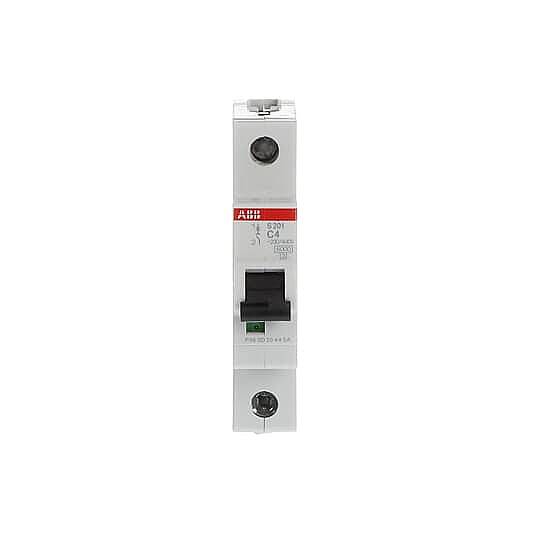 S 201-C 4 1x4A 6kA C eğrisi W Otomatik Sigorta ABB - 1