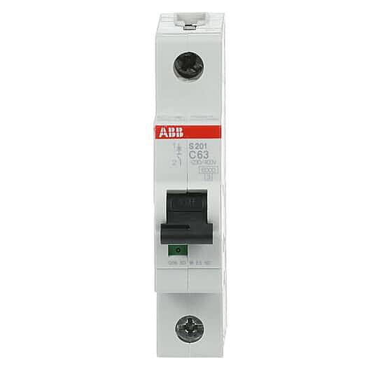 S 201-C 63 1x63A 6kA C eğrisi W Otomatik Sigorta ABB