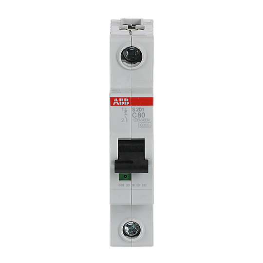 S 201-C 80 1x80A 6kA C eğrisi W Otomatik Sigorta ABB