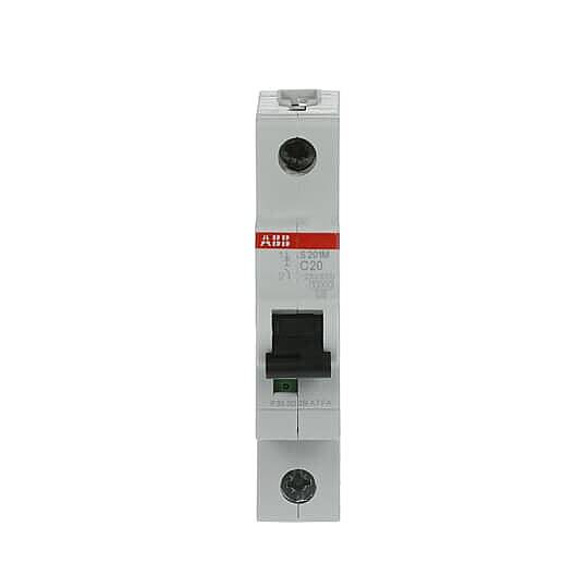 S 201 M-C 20 1x20A 10kA C eğrisi W Otomatik Sigorta ABB