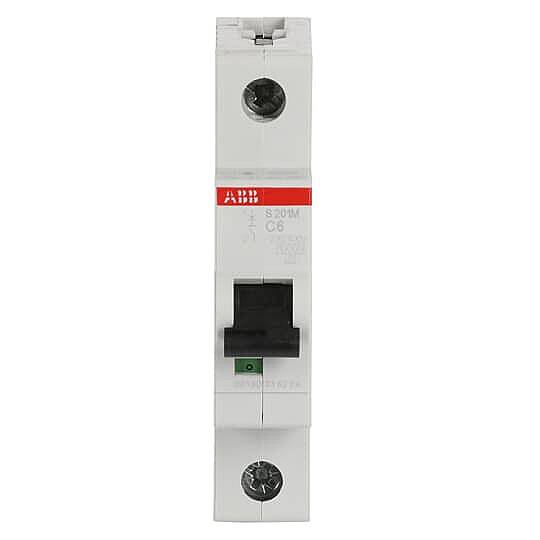 S 201 M-C 6 1x6A 10kA C eğrisi W Otomatik Sigorta ABB - 1