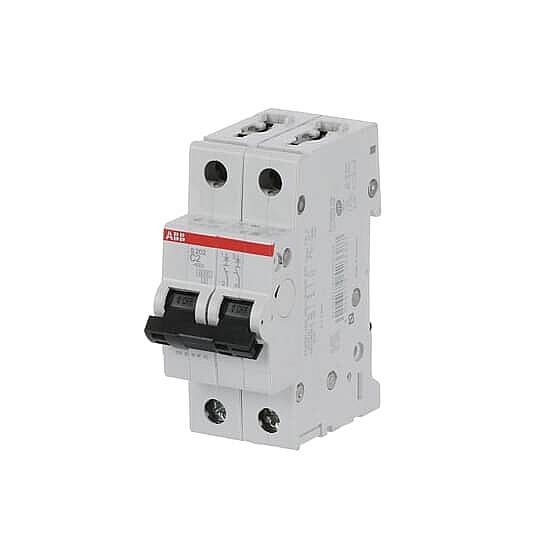 S 202-C 2 2x2A 6kA C eğrisi W Otomatik Sigorta ABB - 1