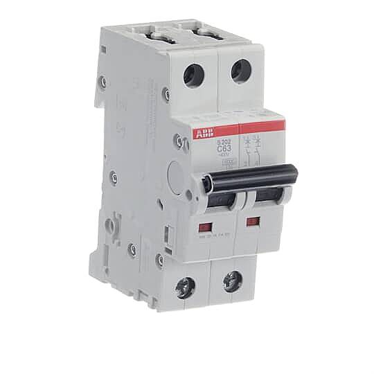 S 202-C 63 2x63A 6kA C eğrisi W Otomatik Sigorta ABB - 3