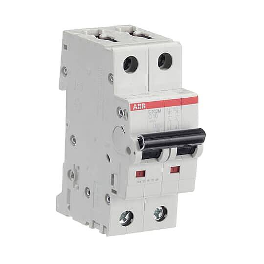 S 202 M-C 10 2x10A 10kA C eğrisi W Otomatik Sigorta ABB - 3