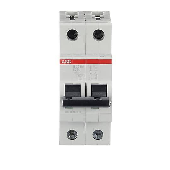 S 202 M-C 16 2x16A 10kA C eğrisi W Otomatik Sigorta ABB - 1