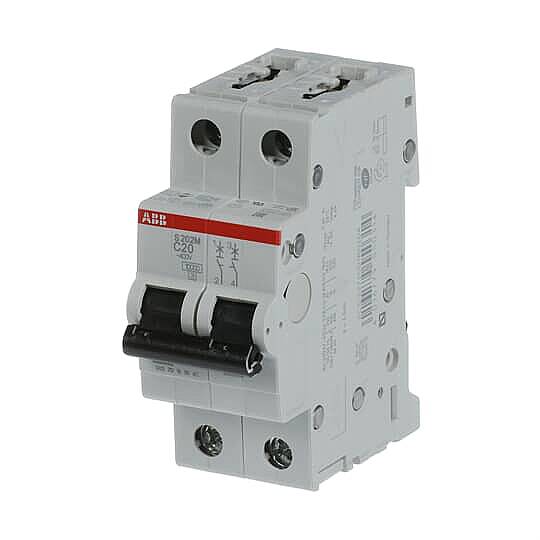 S 202 M-C 20 2x20A 10kA C eğrisi W Otomatik Sigorta ABB - 2