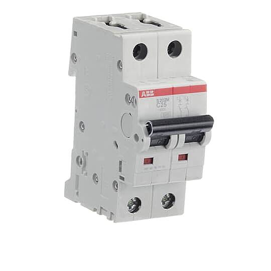 S 202 M-C 25 2x25A 10kA C eğrisi W Otomatik Sigorta ABB - 3