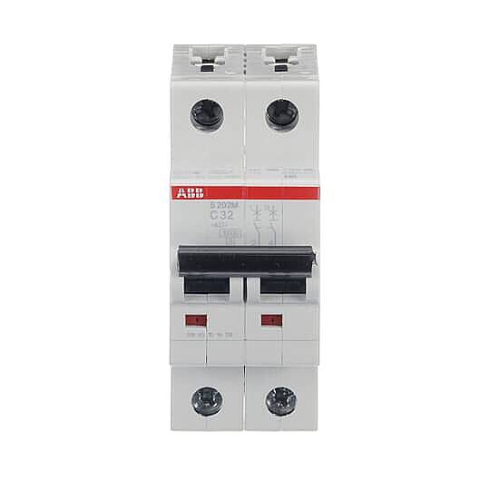 S 202 M-C 32 2x32A 10kA C eğrisi W Otomatik Sigorta ABB - 1