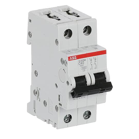 S 202 M-C 40 2x40A 10kA C eğrisi W Otomatik Sigorta ABB - 3