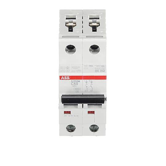 S 202 M-C 50 2x50A 10kA C eğrisi W Otomatik Sigorta ABB