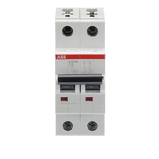 S 202 M-C 6 2x6A 10kA C eğrisi W Otomatik Sigorta ABB