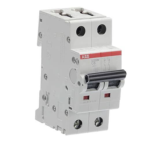 S 202 M-C 6 2x6A 10kA C eğrisi W Otomatik Sigorta ABB - 3