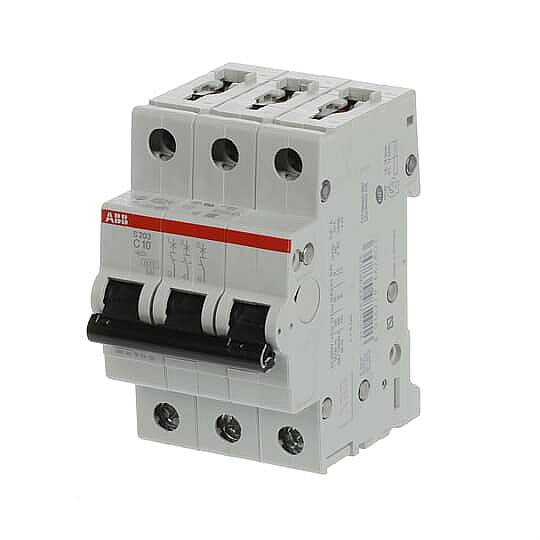 S 203-C 10 3x10A 6kA C eğrisi W Otomatik Sigorta ABB - 2