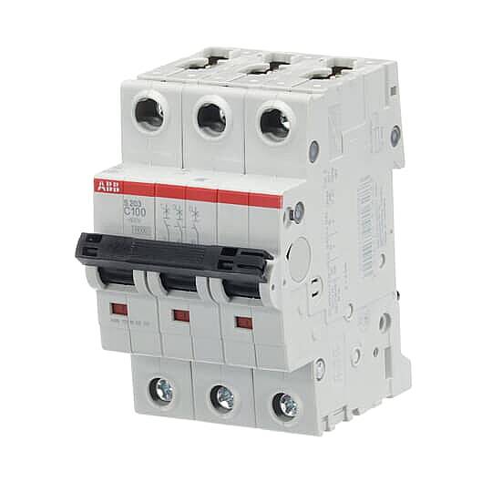 S 203-C 100 3x100A 6kA C eğrisi W Otomatik Sigorta ABB - 2