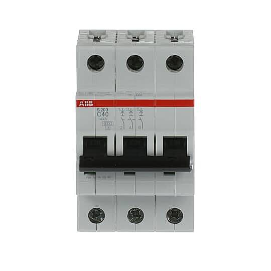 S 203-C 40 3x40A 6kA C eğrisi W Otomatik Sigorta ABB - 1