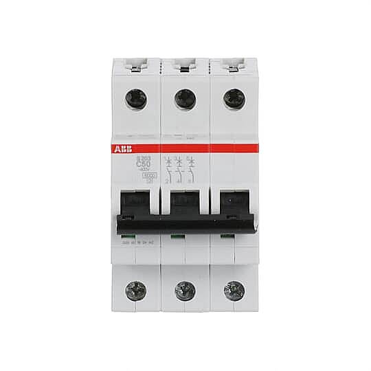 S 203-C 50 3x50A 6kA C eğrisi W Otomatik Sigorta ABB - 1