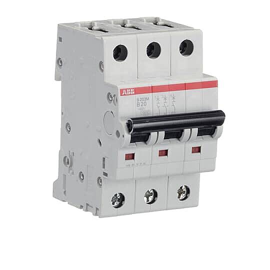 S 203 M-B 20 3x20A 10kA B eğrisi W Otomatik Sigorta ABB - 3
