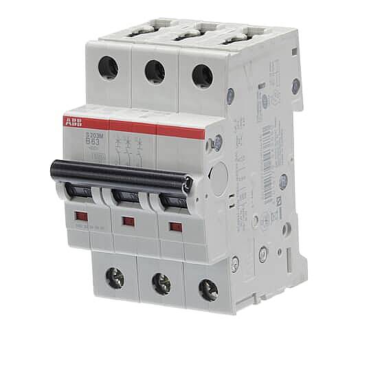 S 203 M-B 63 3x63A 10kA B eğrisi W Otomatik Sigorta ABB - 2