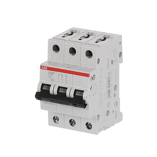 S 203 M-C 10 3x10A 10kA C eğrisi W Otomatik Sigorta ABB - 2