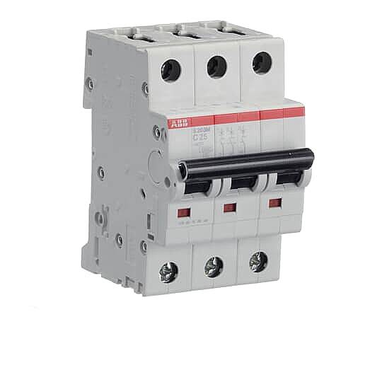 S 203 M-C 25 3x25A 10kA C eğrisi W Otomatik Sigorta ABB - 3