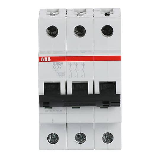 S 203 M-C 32 3x32A 10kA C eğrisi W Otomatik Sigorta ABB