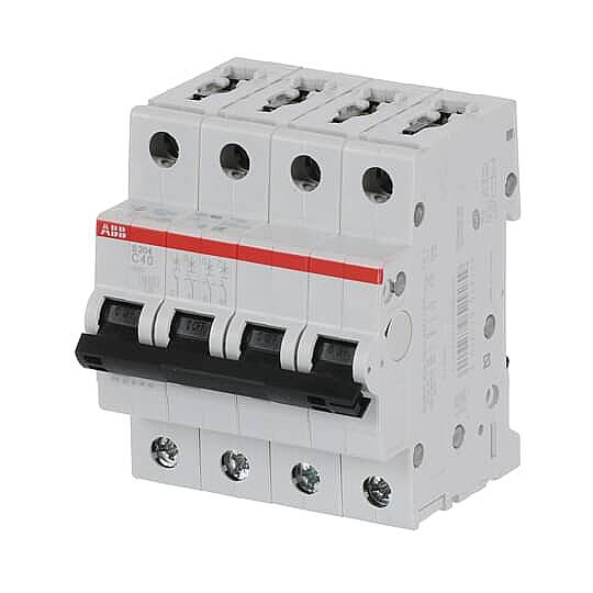 S 204-C 40 4x40A 6kA C eğrisi W Otomatik Sigorta ABB - 2