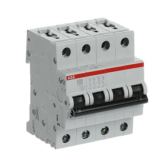 S 204-C 63 4x63A 6kA C eğrisi W Otomatik Sigorta ABB - 3