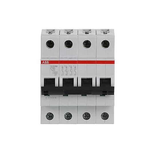S 204 M-C 10 4x10A 10kA C eğrisi W Otomatik Sigorta ABB