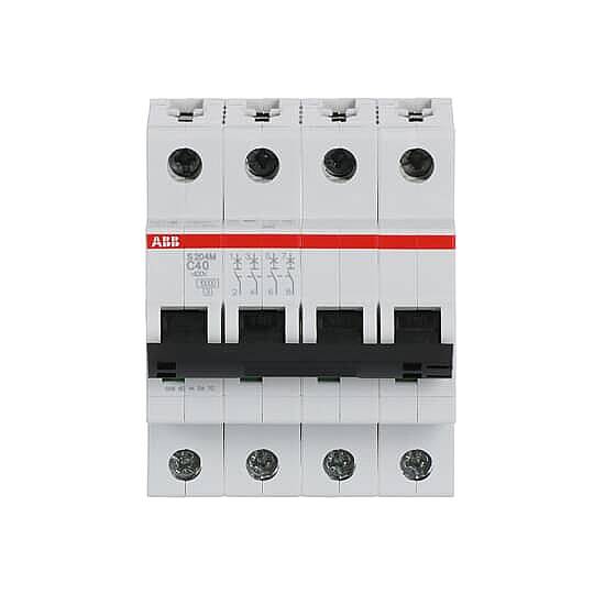 S 204 M-C 40 4x40A 10kA C eğrisi W Otomatik Sigorta ABB