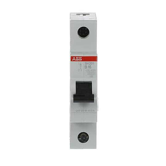 SH 201-B 16 1x16A 6kA B eğrisi W Otomatik Sigorta ABB