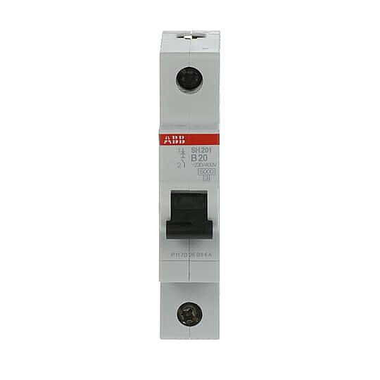 SH 201-B 20 1x20A 6kA B eğrisi W Otomatik Sigorta ABB - 1