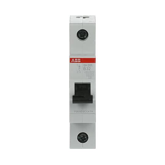 SH 201-B 32 1x32A 6kA B eğrisi W Otomatik Sigorta ABB