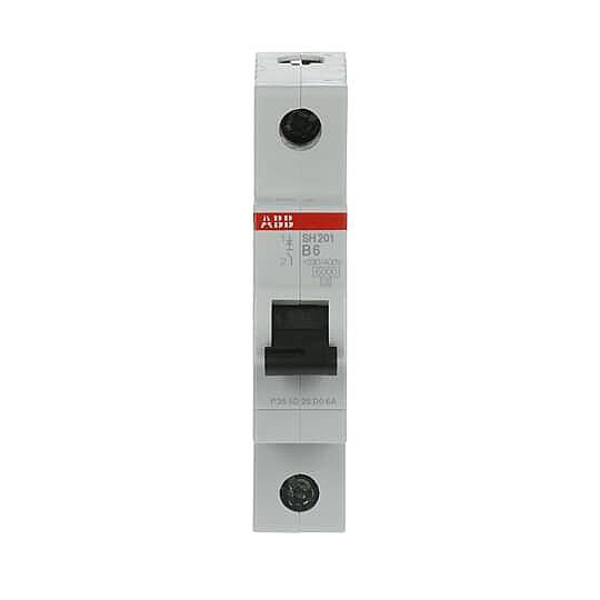 SH 201-B 6 1x6A 6kA B eğrisi W Otomatik Sigorta ABB