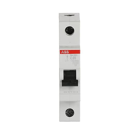 SH 201-C 20 1x20A 6kA C eğrisi W Otomatik Sigorta ABB - 1