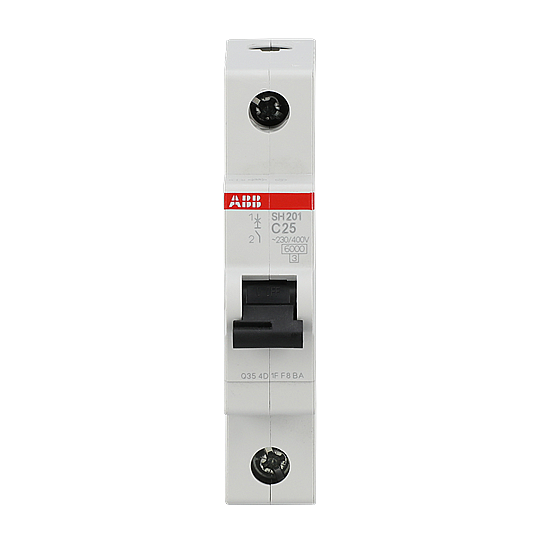 SH 201-C 25 1x25A 6kA C eğrisi W Otomatik Sigorta ABB