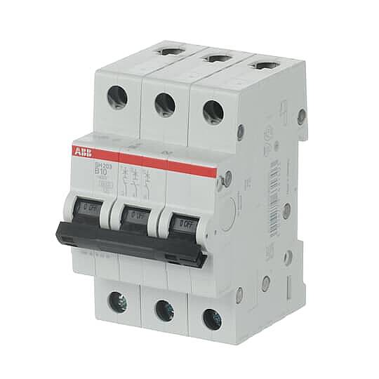 SH 203-B 10 3x10A 6kA B eğrisi W Otomatik Sigorta ABB - 2