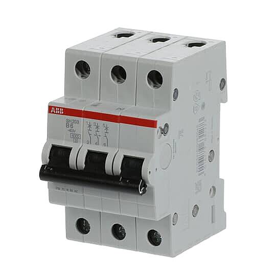 SH 203-B 6 3x6A 6kA B eğrisi W Otomatik Sigorta ABB - 2