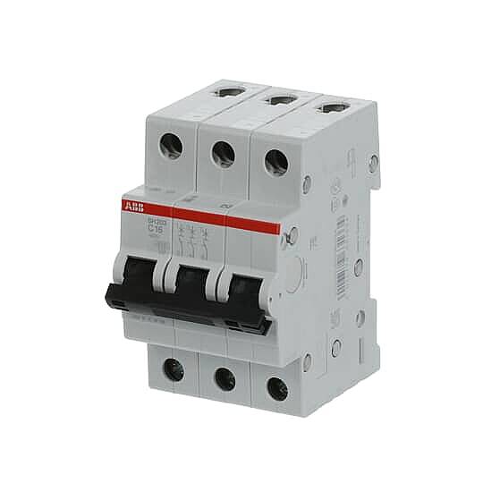 SH 203-C 16 3x16A 6kA C eğrisi W Otomatik Sigorta ABB - 2
