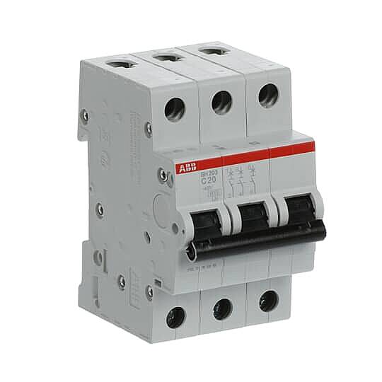 SH 203-C 20 3x20A 6kA C eğrisi W Otomatik Sigorta ABB - 3