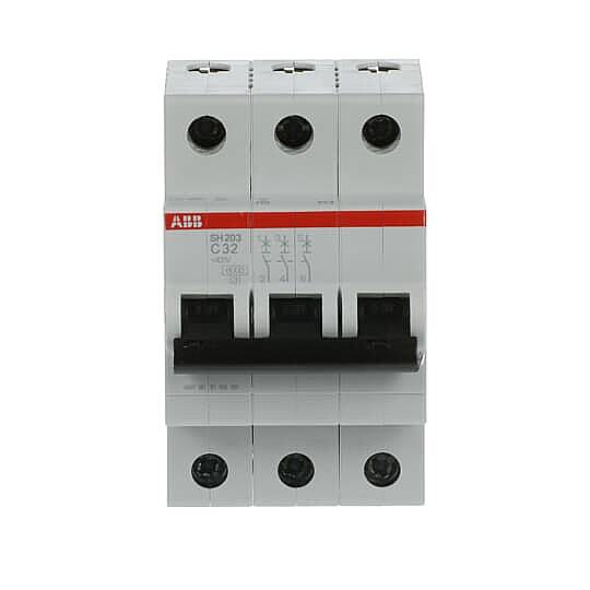 SH 203-C 32 3x32A 6kA C eğrisi W Otomatik Sigorta ABB - 1