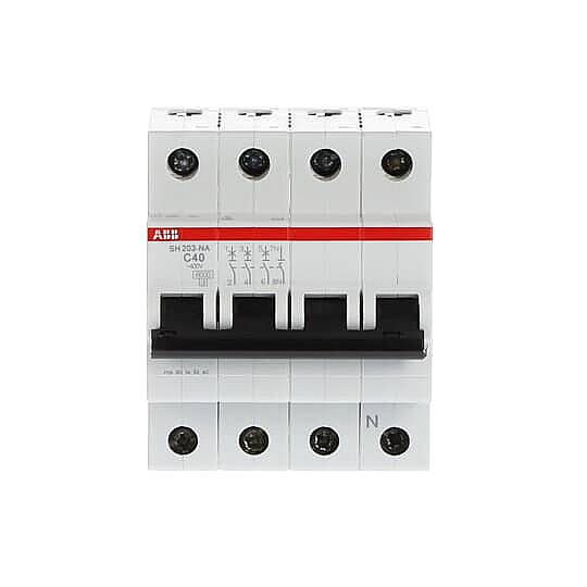 SH 203-C 40 NA 4x40A 6kA C eğrisi W Otomatik Sigorta ABB