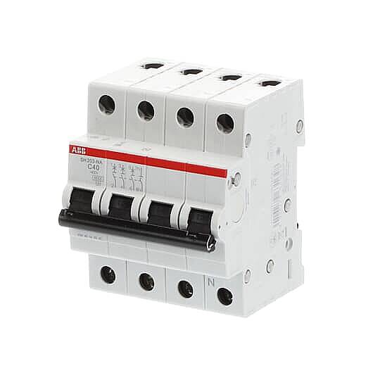SH 203-C 40 NA 4x40A 6kA C eğrisi W Otomatik Sigorta ABB - 2