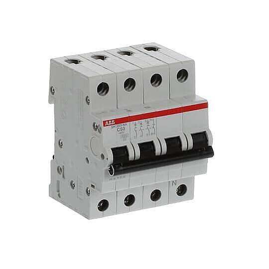 SH 203-C 50 NA 4x50A 6kA C eğrisi W Otomatik Sigorta ABB - 3