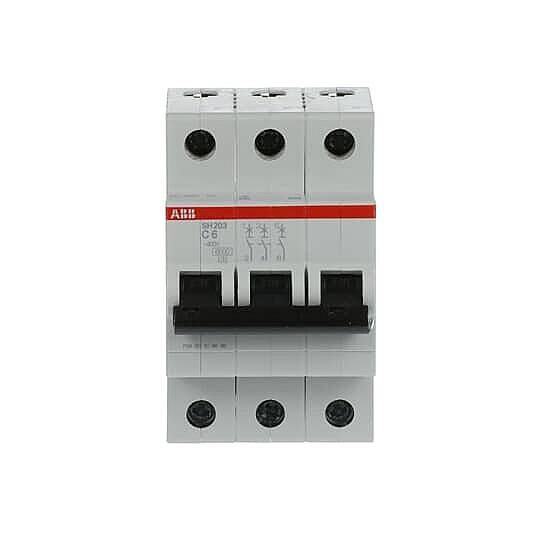SH 203-C 6 3x6A 6kA C eğrisi W Otomatik Sigorta ABB - 1